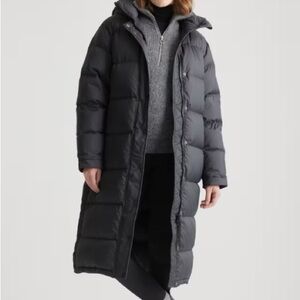 Quince Responsible Down Long Puffer Jacket - Women's Long Black Puffer Coat